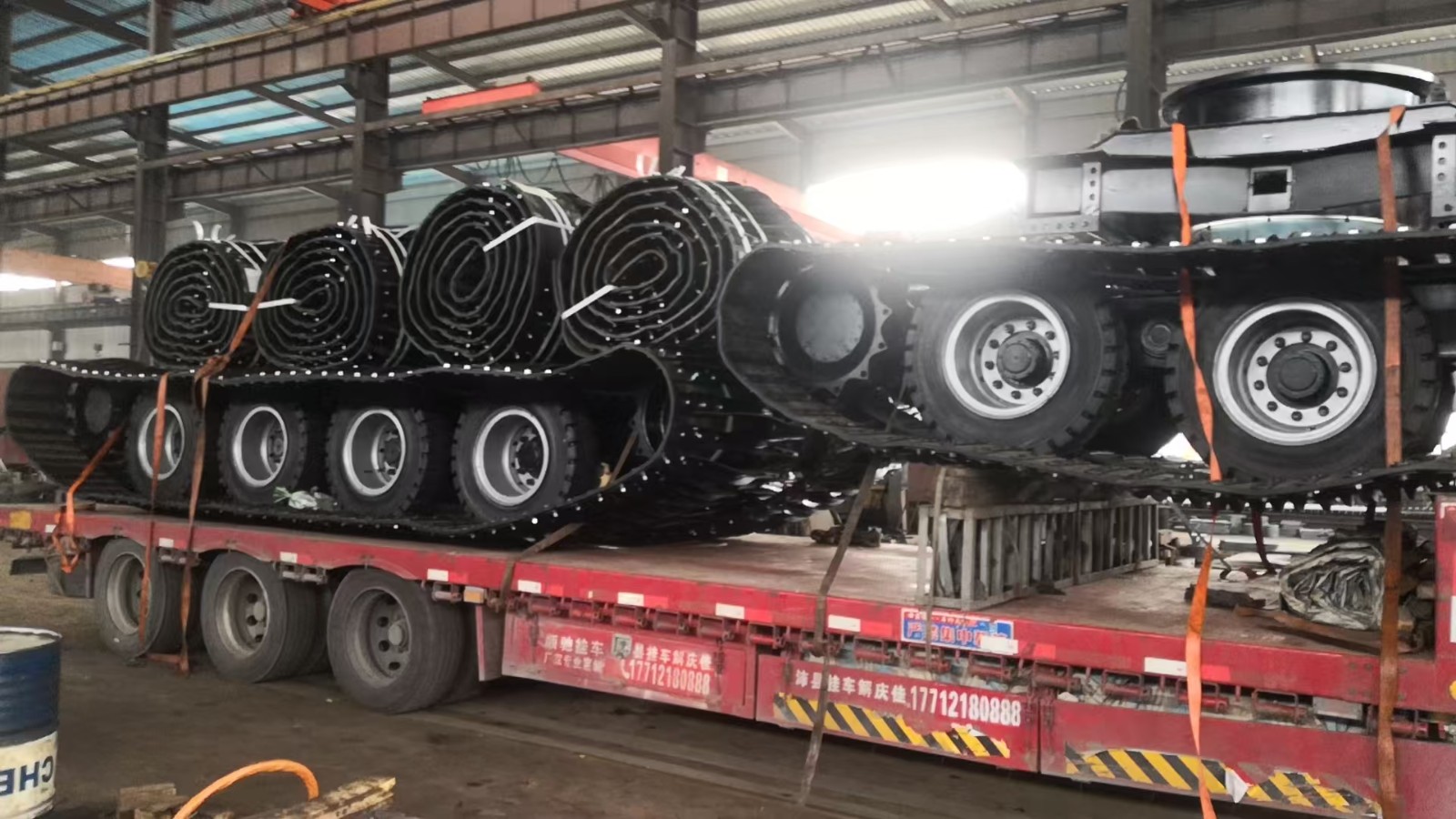 SUNTON Excavator Low Ground Pressure Undercarriage (Snow chassis, all terrain tracks) for Sale!